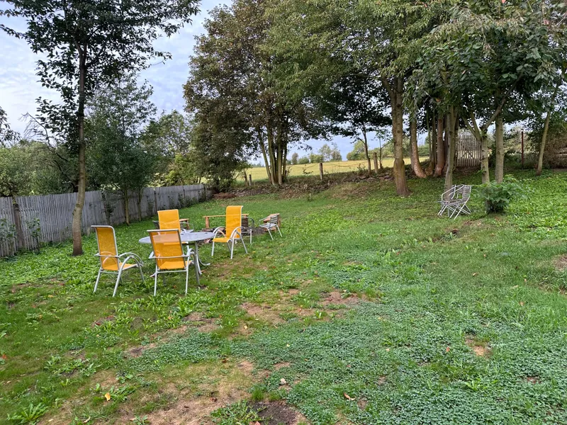 Venkovní posezení na zahradě Venkovní posezení na zahradě